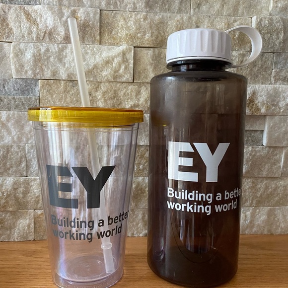 EY Building a Better Working World Water Bottles - Picture 2 of 3